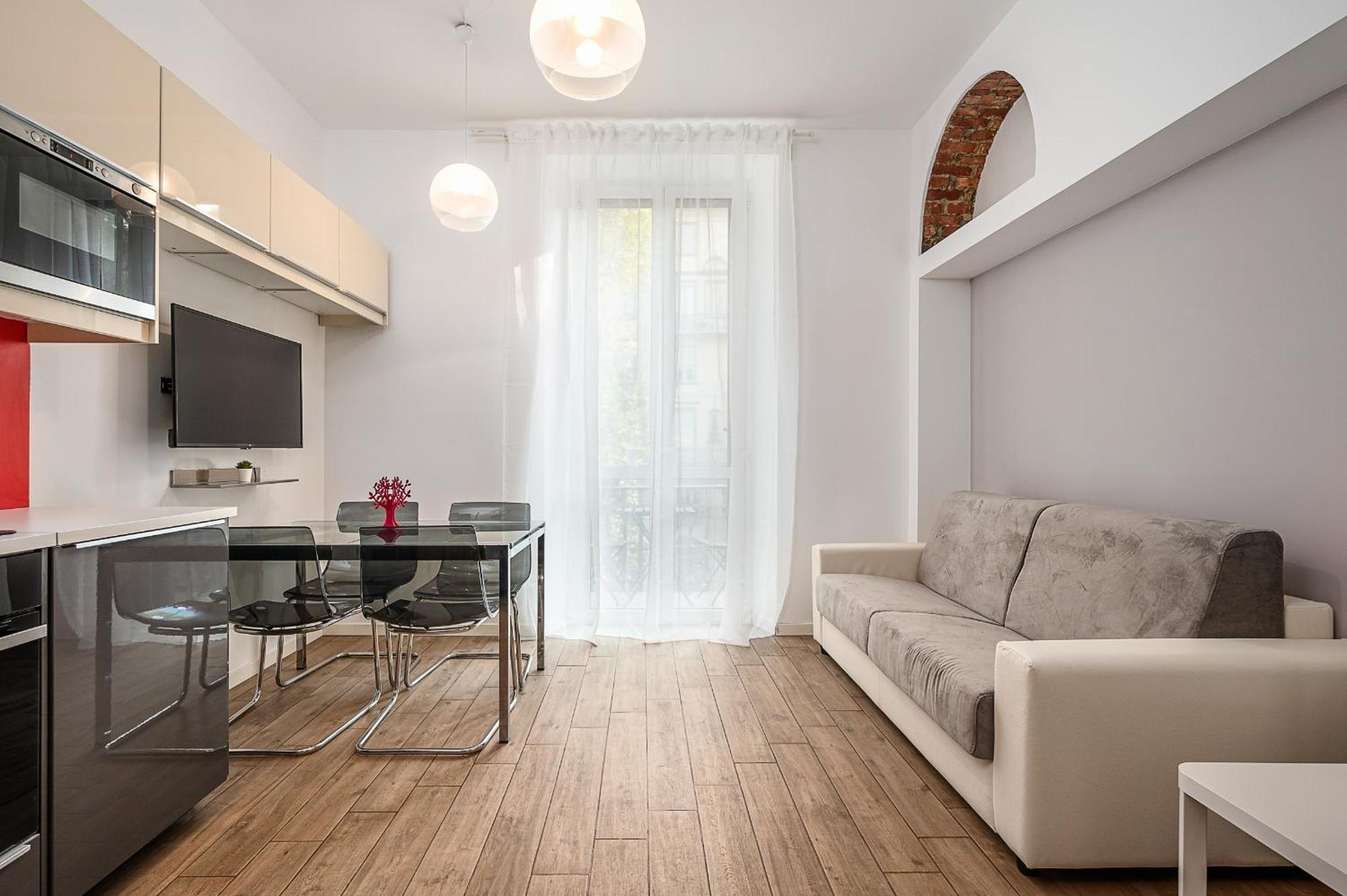 Classbnb - Apartment With Balcony Near The City Center Milan Bagian luar foto